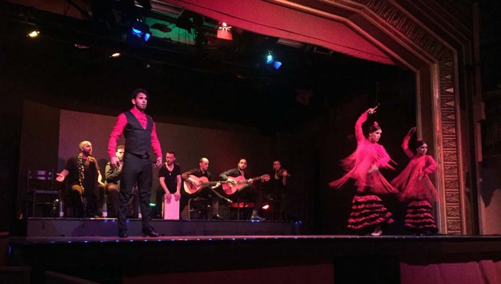 Spectacle au Palacio del Flamenco