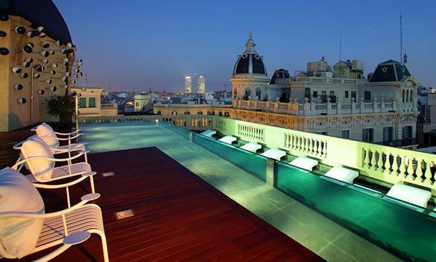 settimana delle terrazze a Barcellona: hotel Ohla