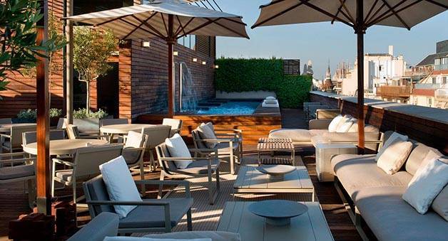 settimana delle terrazze a Barcellona: hotel Omm