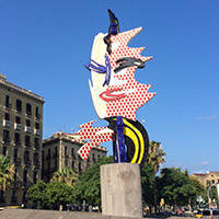 arte pubblica a Barcellona: scultura: barcelona's head