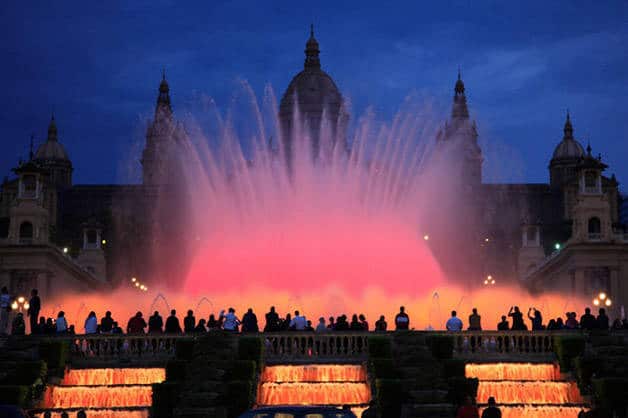fontana magica di Montjuïc