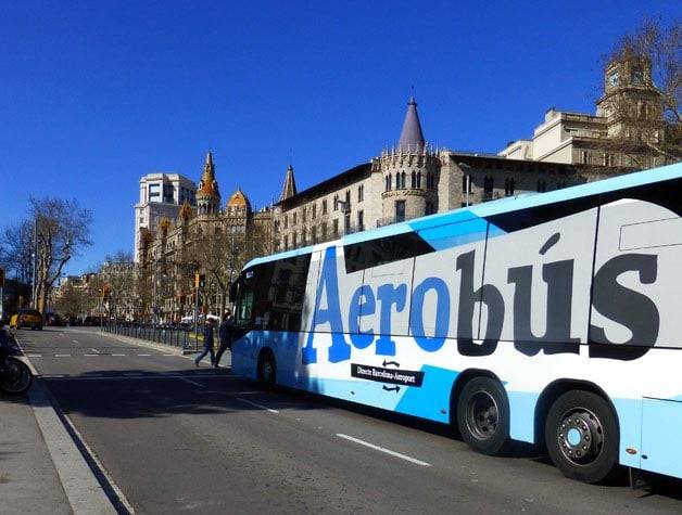 aerobus aeroporto Barcellona collegamento