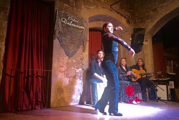spettacolo di flamenco Palau Dalmases