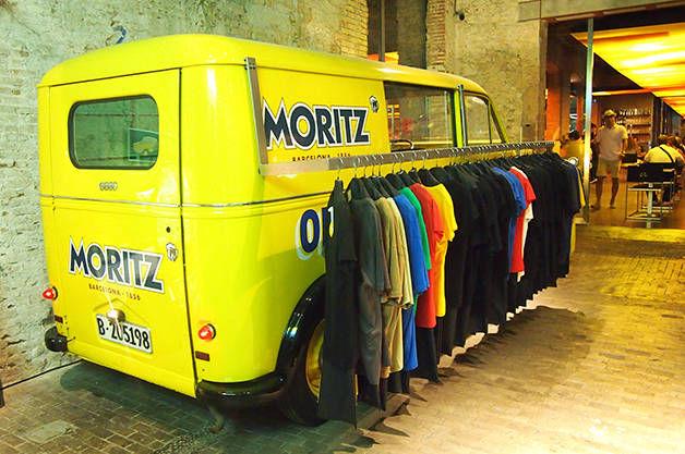 Il negozio Moritz: un omaggio insolito alla birra barcellonese