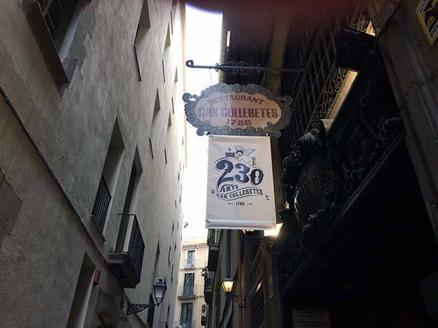 Can Culleretes, il più antico ristorante di Barcellona