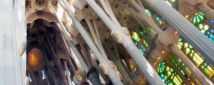 Sagrada Familia pilastri