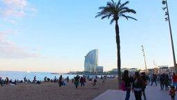stagione visitare Barcellona spiaggia