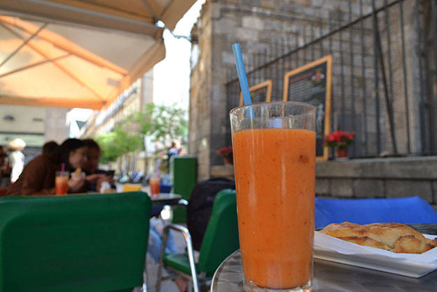 Dove bere uno smoothie a Barcellona nella bella stagione?