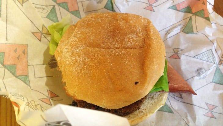 cucina vegana: La Trocadero hamburger