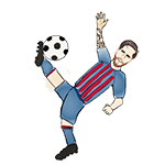 disegno di Lionel Messi