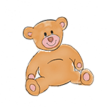 dessin d'un ours en peluche