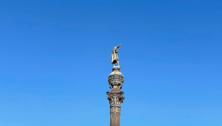 monumento barcellona statua cristoforo colombo