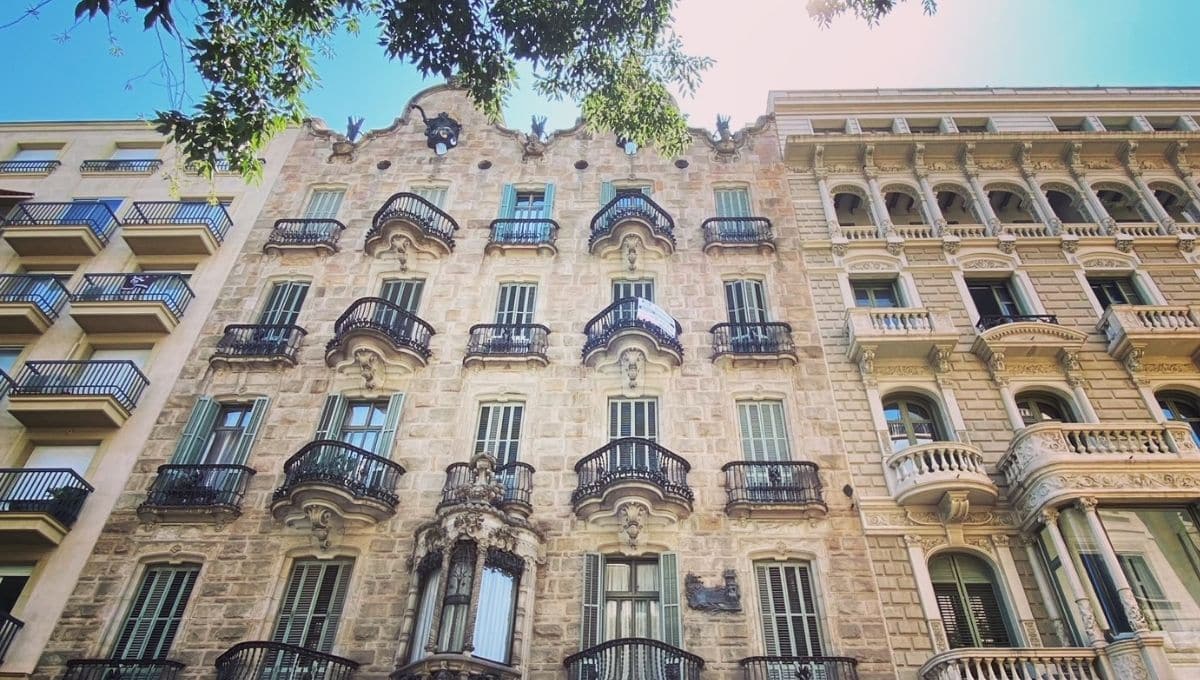 Casa di Gaudí: facciata di Casa Calvet