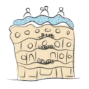 disegno casa di Gaudí Casa Milà