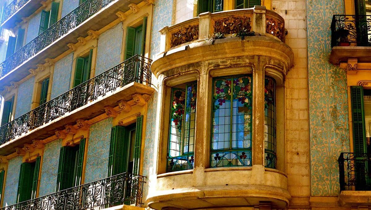 facciata dell'Eixample Dret