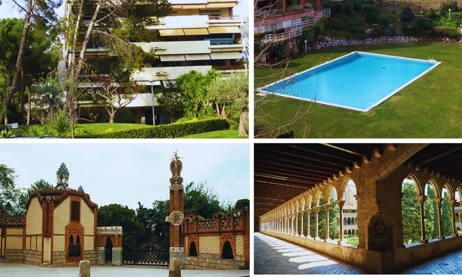 quartiere Pedralbes Barcellona