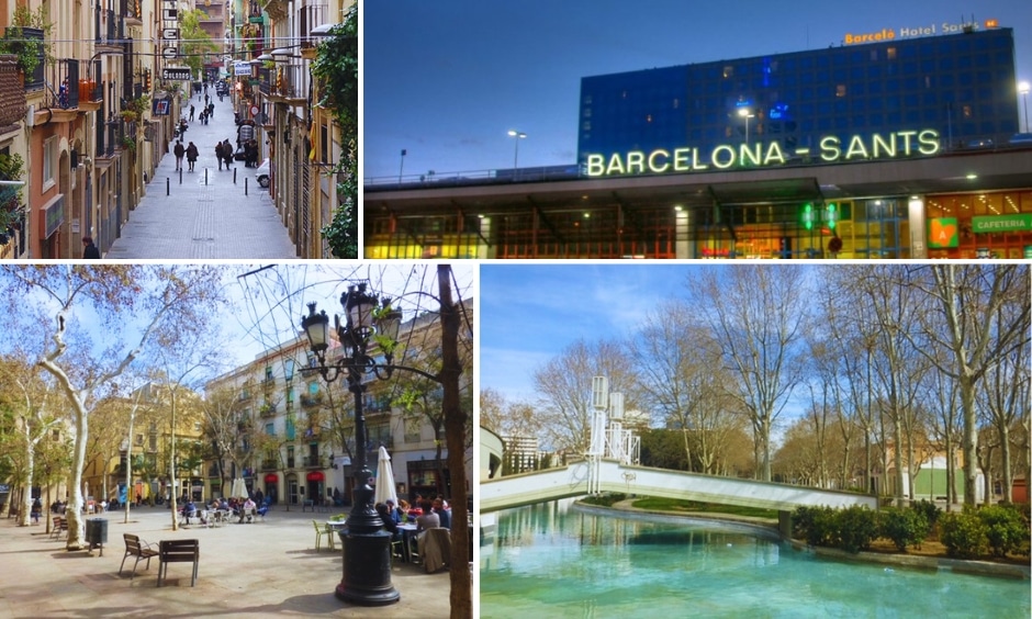 quartiere Sants Barcellona